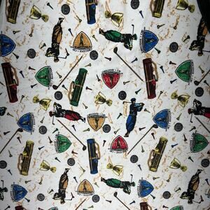 Golfing Apron Adult Canvas vintage origins of Golf Cooking Chef All Over Print
